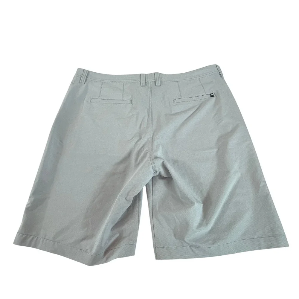 Travis Mathew Performance Shorts 40 Mens Pockets Stiped Golf